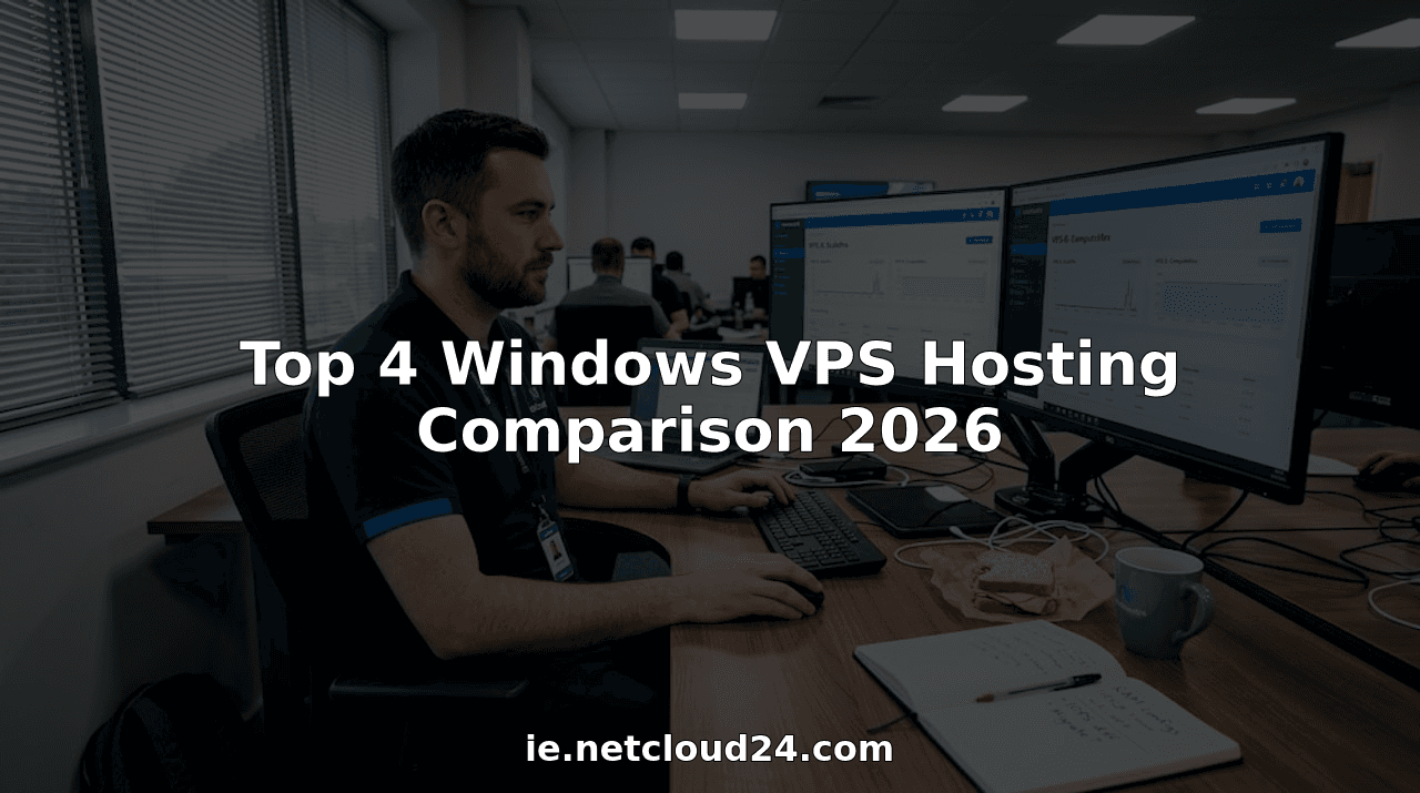 Top 4 Windows VPS Hosting Comparison 2026